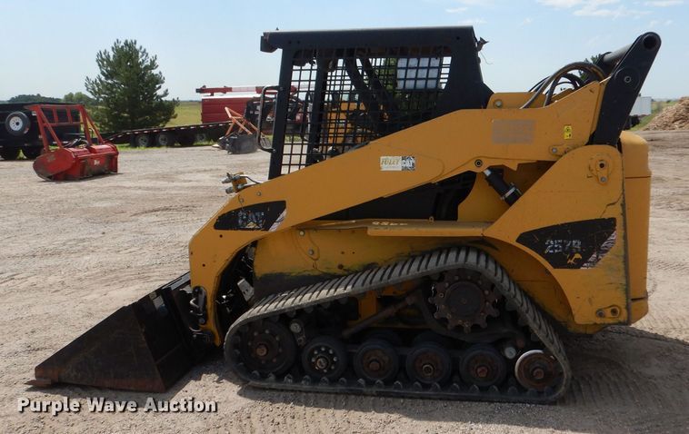 image for item LP9472 2008 Caterpillar 257B2  tracked skid steer loader
