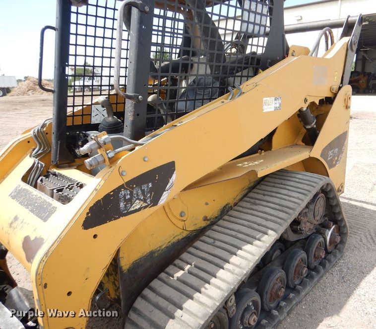 image for item LP9472 2008 Caterpillar 257B2  tracked skid steer loader
