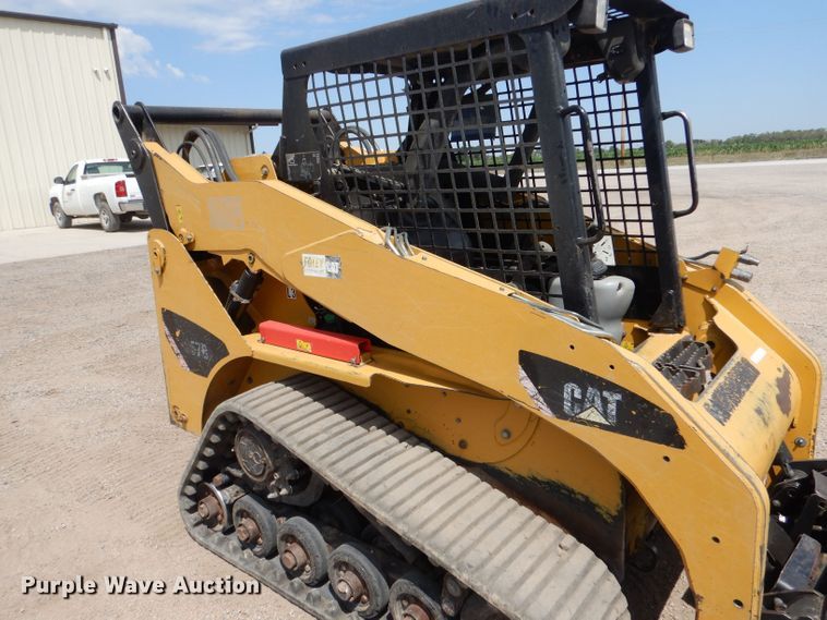 image for item LP9472 2008 Caterpillar 257B2  tracked skid steer loader