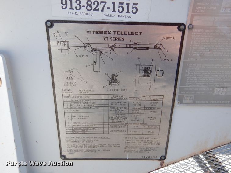 image for item LP9474 2007 GMC C7500  forestry bucket truck