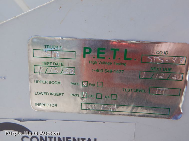 image for item LP9474 2007 GMC C7500  forestry bucket truck