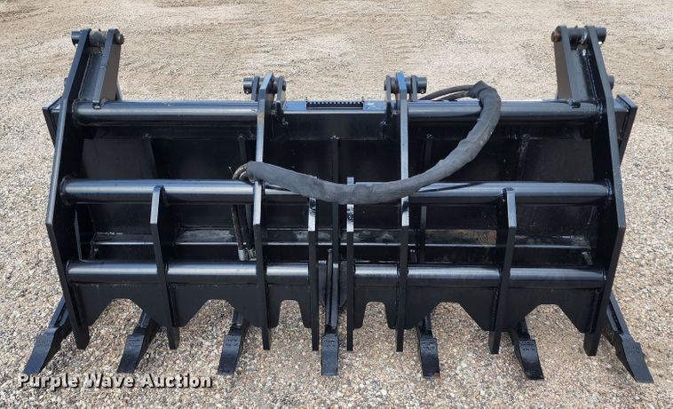 image for item LP9481 2018 Loflin VRG  skid steer rock grapple bucket