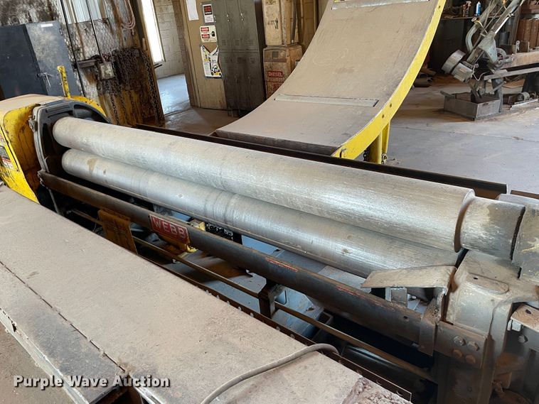 image for item LP9484 Webb R3L-8008  plate bending roll