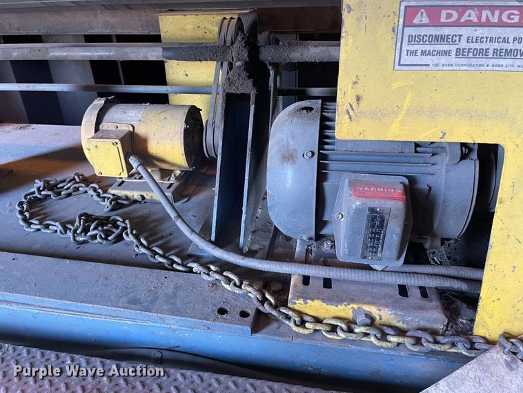 image for item LP9484 Webb R3L-8008  plate bending roll