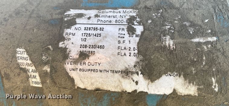 image for item LP9486 2012 Shaw-box LiftTech  hoist