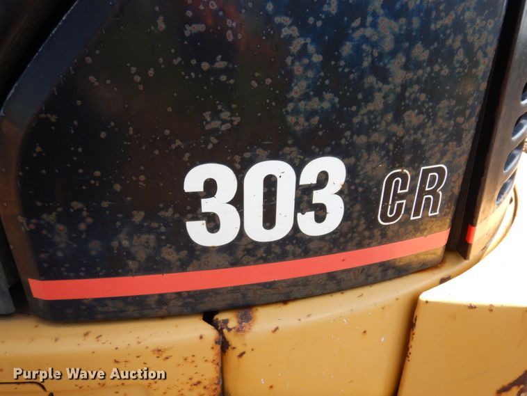 image for item MF9720 2003 Caterpillar 303CR  mini excavator