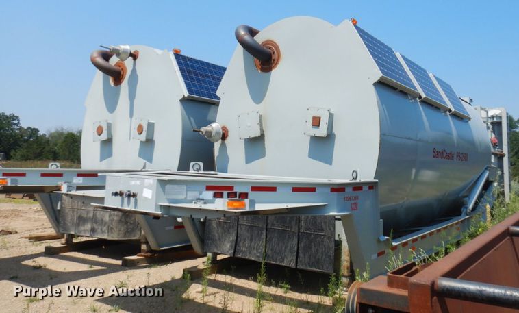 image for item MF9725 2013 Mertz 101893543  sand silo trailer