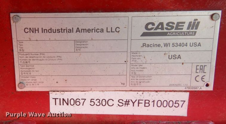 image for item MF9727 2015 Case IH Ecolo-Tiger 530C  disk ripper