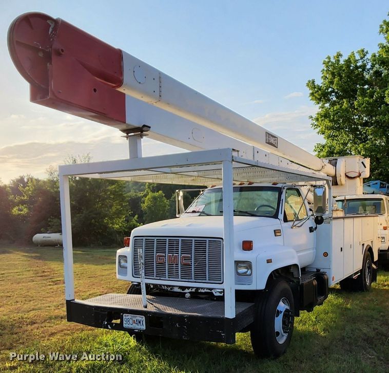 Bucket Boom Trucks For Sale
