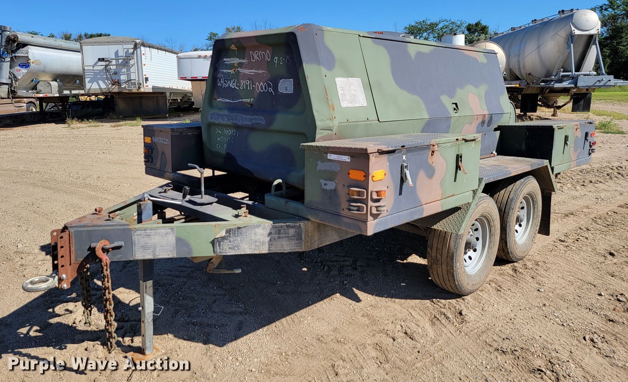 1984 Ingersoll Rand P-250-W-D-M-H268 air compressor in Stratford