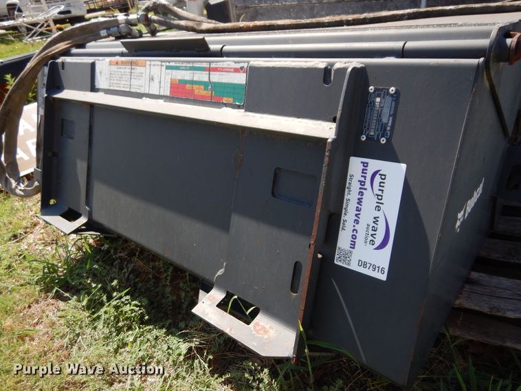 image for item DB7916 2007 Bobcat 60 Sweeper  skid steer sweeper