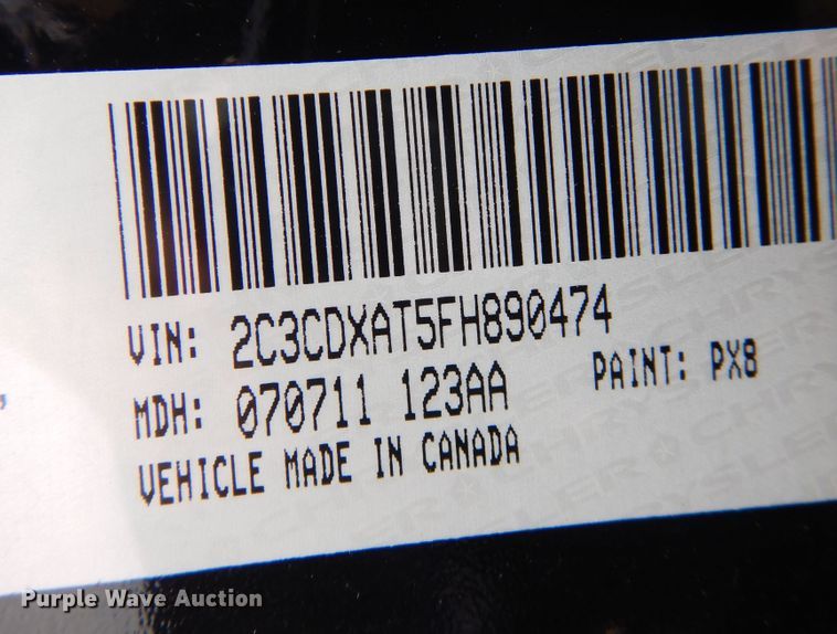 image for item DB7956 2015 Dodge Charger Police