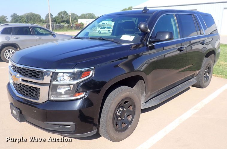 image for item DF5072 2016 Chevrolet Tahoe Police  SUV