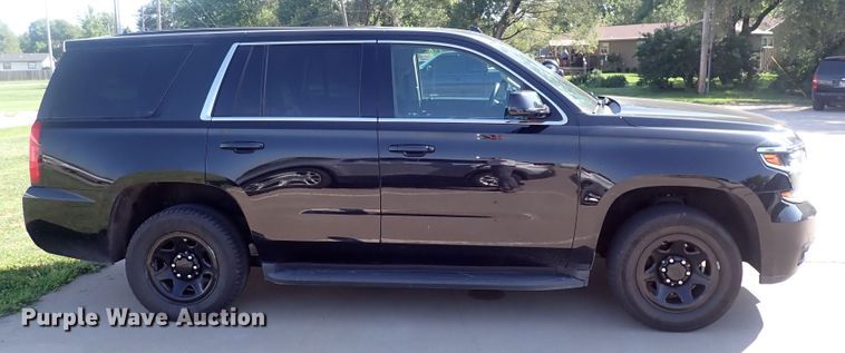 image for item DF5072 2016 Chevrolet Tahoe Police  SUV