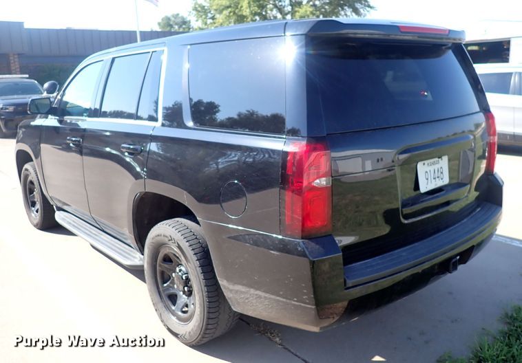 image for item DF5072 2016 Chevrolet Tahoe Police  SUV