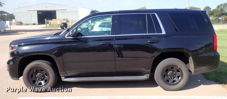 image for item DF5072 2016 Chevrolet Tahoe Police  SUV