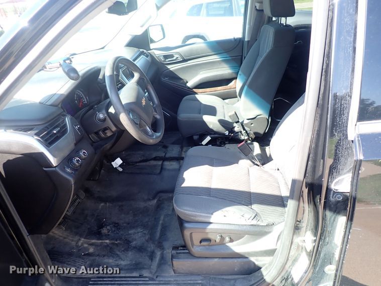 image for item DF5072 2016 Chevrolet Tahoe Police  SUV