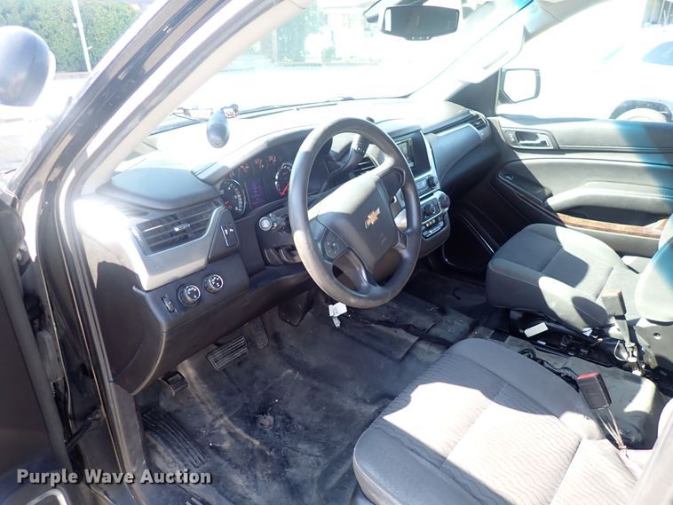 image for item DF5072 2016 Chevrolet Tahoe Police  SUV