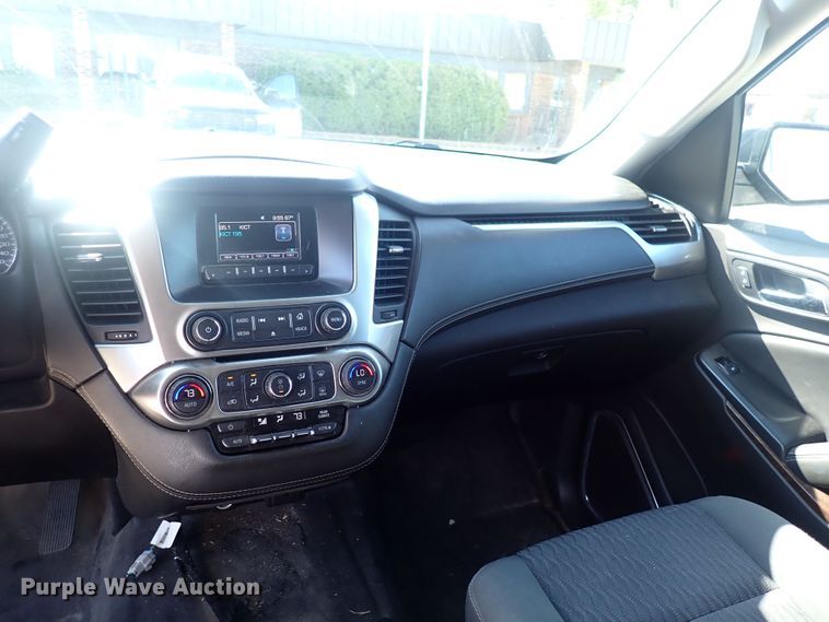 image for item DF5072 2016 Chevrolet Tahoe Police  SUV