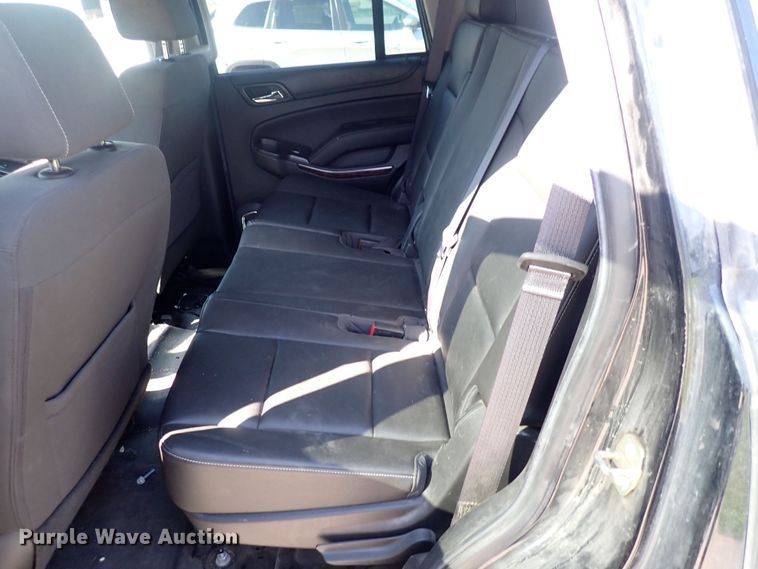 image for item DF5072 2016 Chevrolet Tahoe Police  SUV