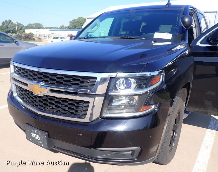 image for item DF5072 2016 Chevrolet Tahoe Police  SUV