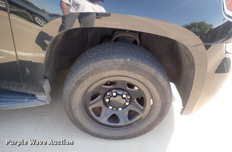 image for item DF5072 2016 Chevrolet Tahoe Police  SUV