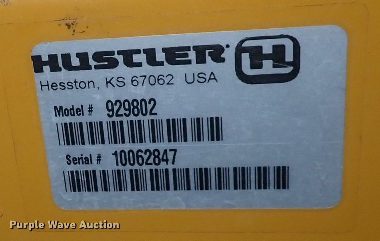 image for item DF5074 Hustler 1500  lawn mower