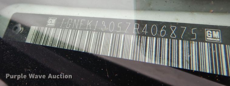 image for item DJ3831 2007 Chevrolet Tahoe  SUV