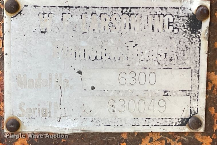 image for item DJ5226 W.E. Larson 6300  broom