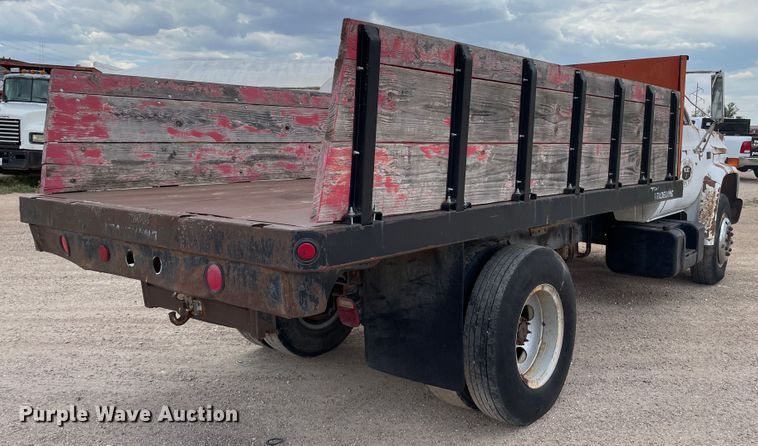 image for item DJ5231 1984 GMC C6000  dump flatbed truck