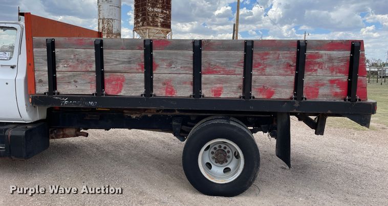 image for item DJ5231 1984 GMC C6000  dump flatbed truck