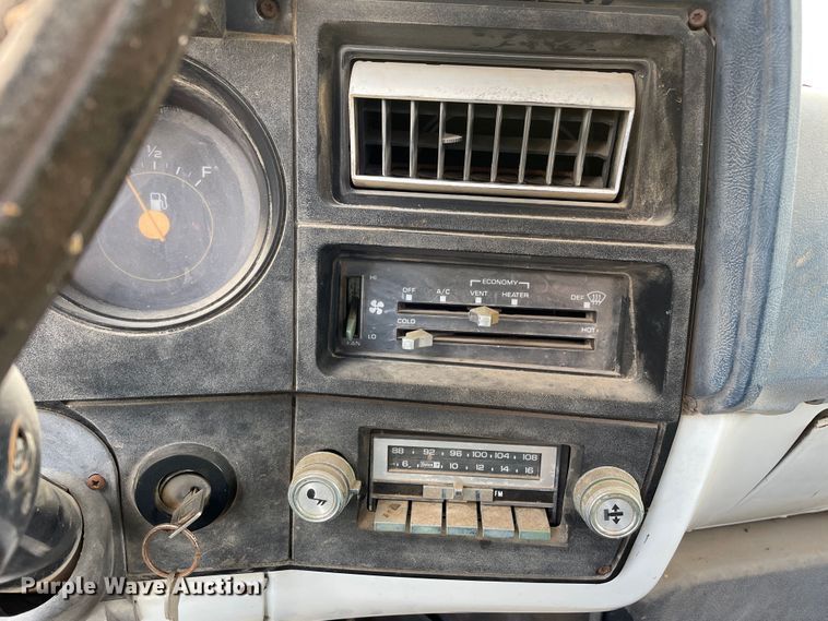 image for item DJ5231 1984 GMC C6000  dump flatbed truck