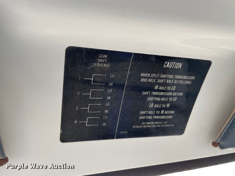 image for item DJ5231 1984 GMC C6000  dump flatbed truck