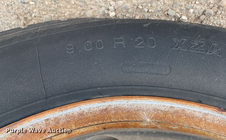 image for item DJ5231 1984 GMC C6000  dump flatbed truck