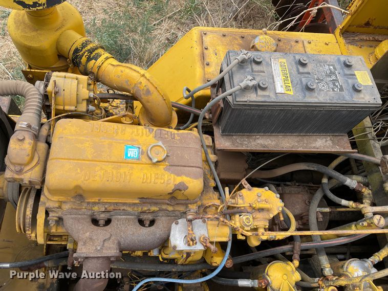 image for item DJ5233 1980 Hyster C550A  pneumatic roller