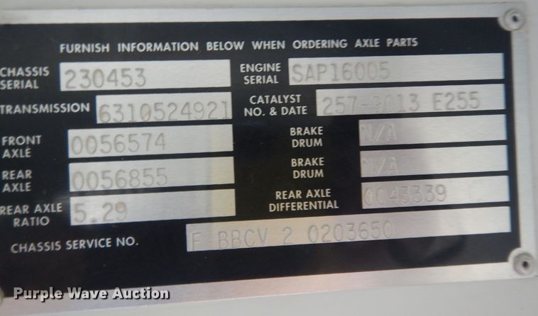 image for item DN1682 2006 Blue Bird Vision  school bus