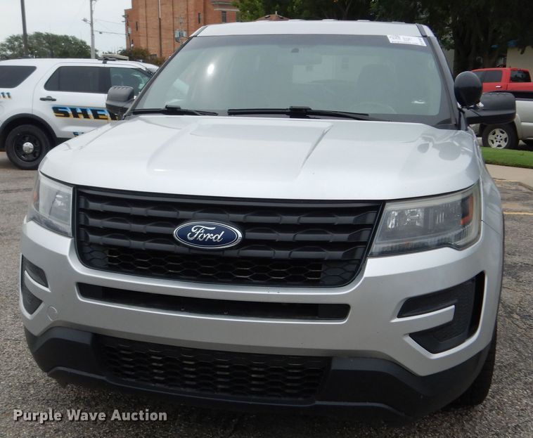 image for item DN1687 2017 Ford Explorer Police Interceptor  SUV