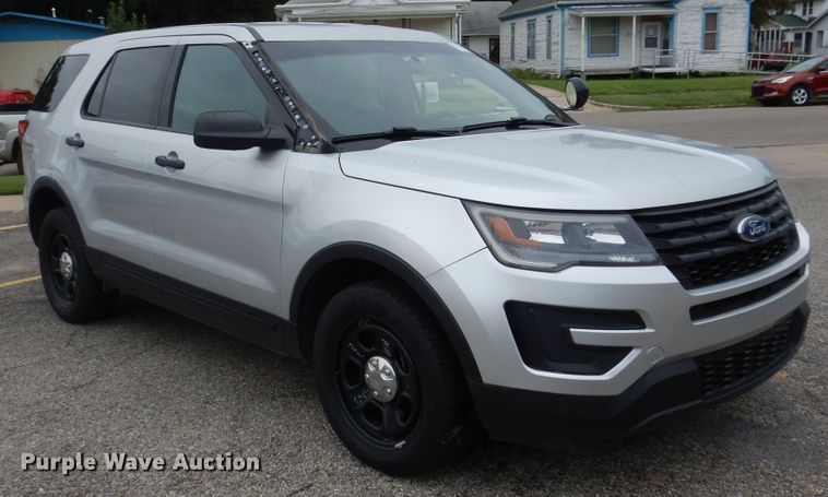 image for item DN1687 2017 Ford Explorer Police Interceptor  SUV