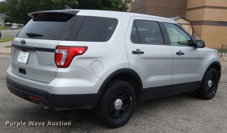 image for item DN1687 2017 Ford Explorer Police Interceptor  SUV