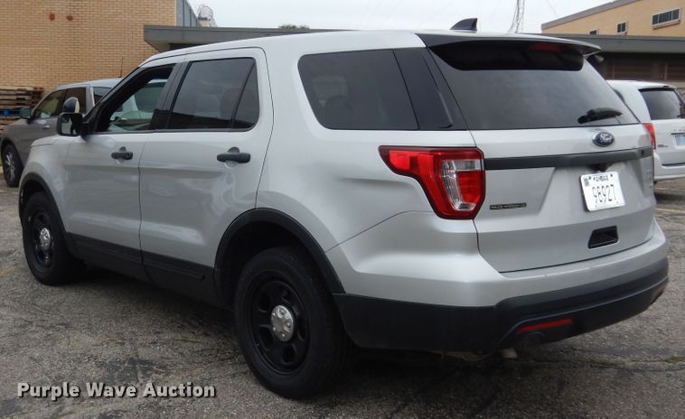 image for item DN1687 2017 Ford Explorer Police Interceptor  SUV