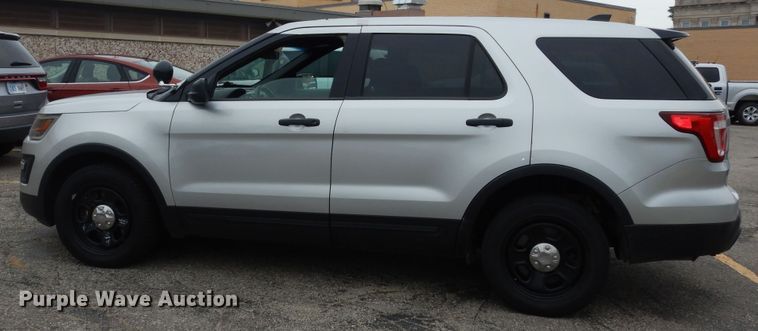 image for item DN1687 2017 Ford Explorer Police Interceptor  SUV