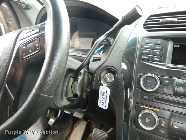 image for item DN1687 2017 Ford Explorer Police Interceptor  SUV