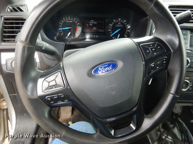 image for item DN1687 2017 Ford Explorer Police Interceptor  SUV