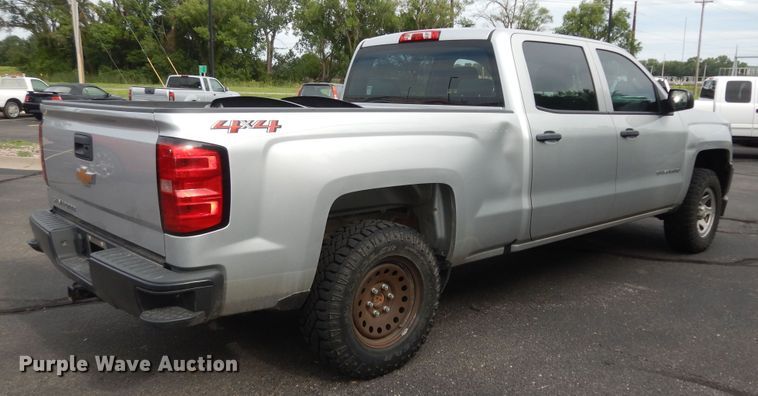 image for item DN1708 2018 Chevrolet Silverado 1500  Crew Cab pickup truck