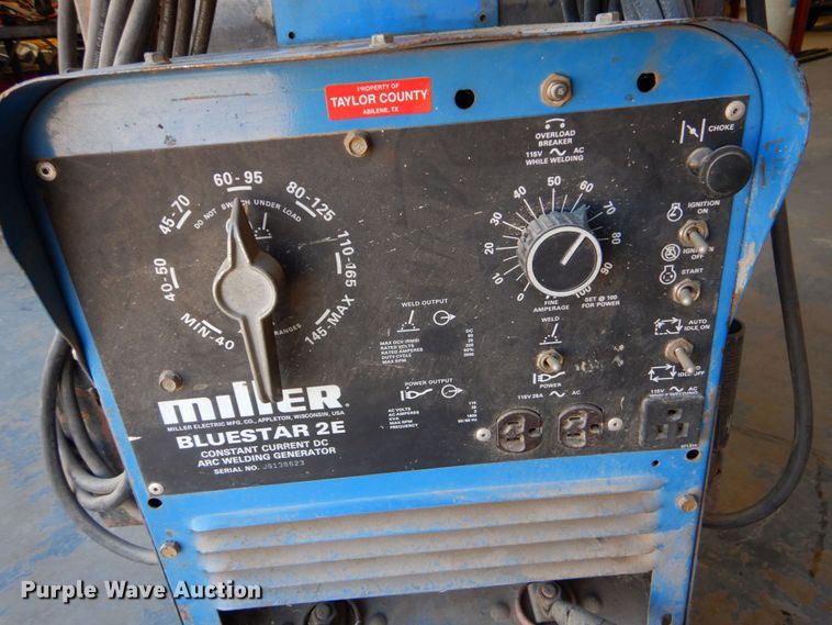 image for item DO1456 Miller Bluesman 2E  welder