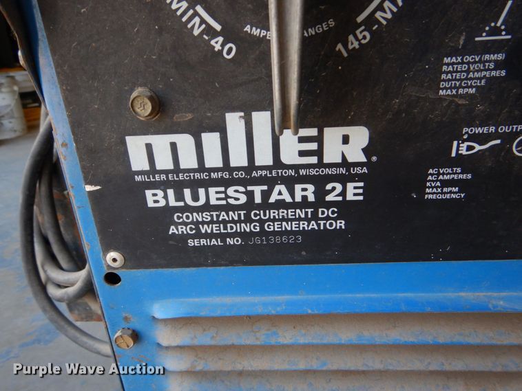 image for item DO1456 Miller Bluesman 2E  welder