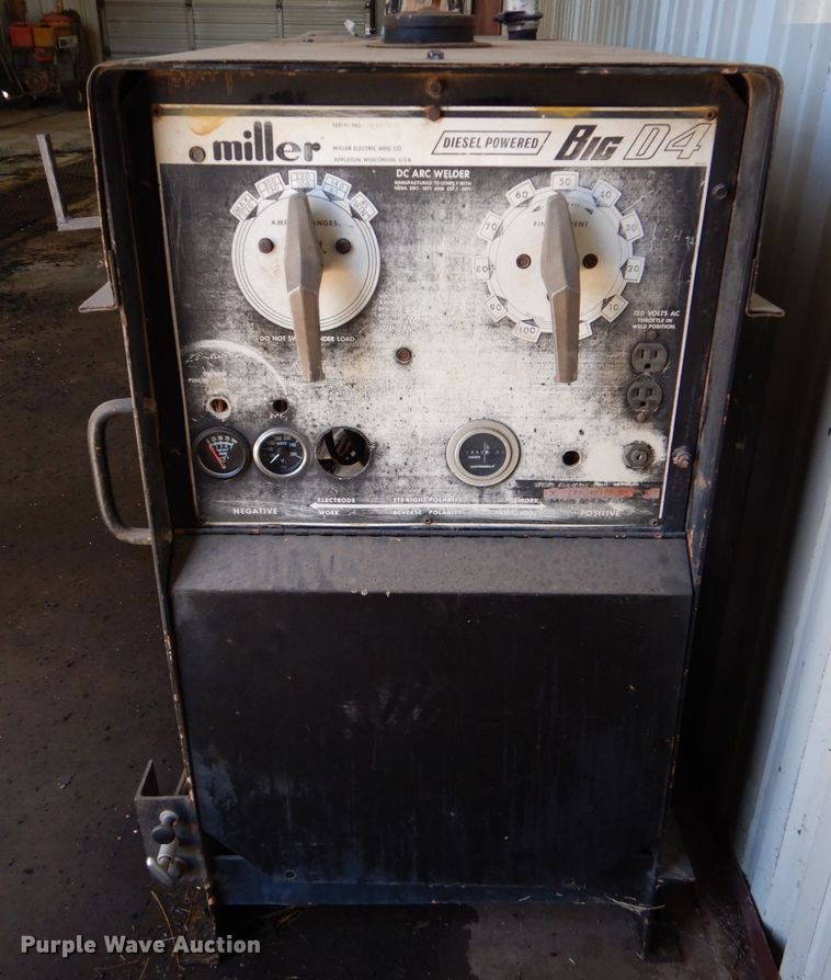 image for item DO1457 Miller Big D4  welder