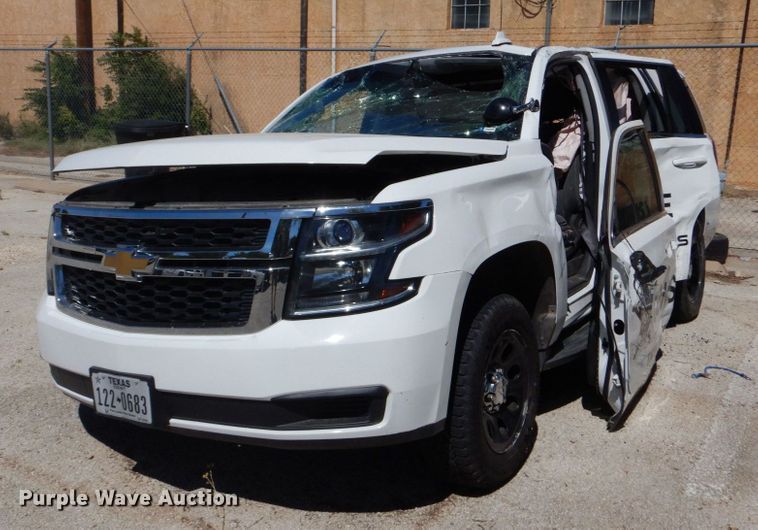 image for item DO1462 2015 Chevrolet Tahoe Police  SUV
