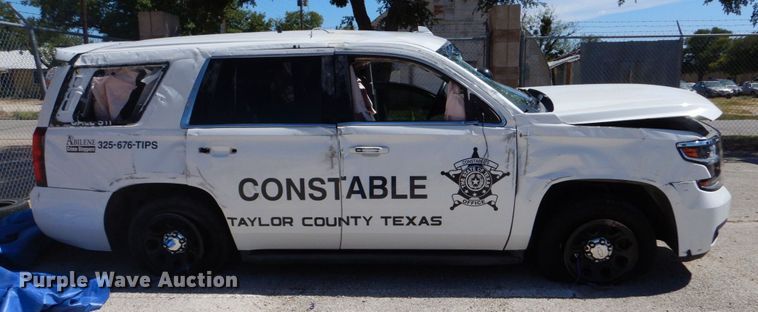 image for item DO1462 2015 Chevrolet Tahoe Police  SUV