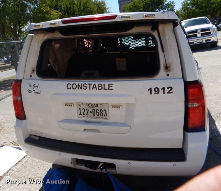 image for item DO1462 2015 Chevrolet Tahoe Police  SUV